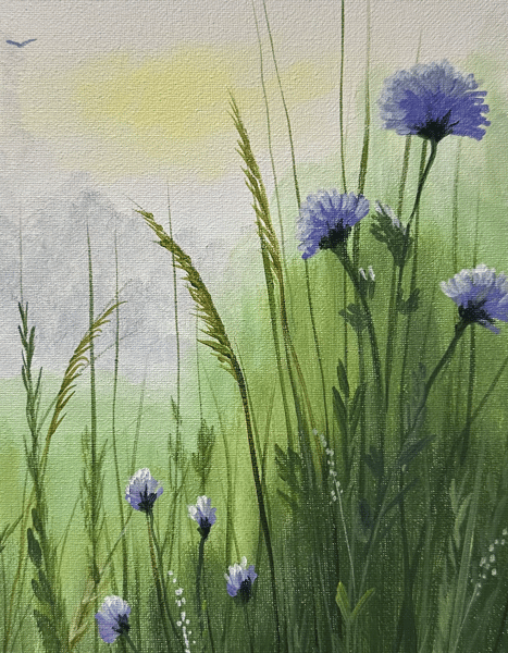 Picture for: Spring Flowers Acrylic Painting Class
