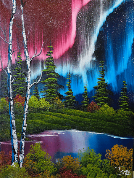 Picture for: Learn to Paint Like Bob Ross (Freedom Sky Reflections)