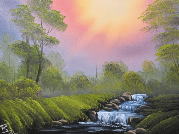 Picture for: Learn to Paint Like Bob Ross (Babbling Brook)