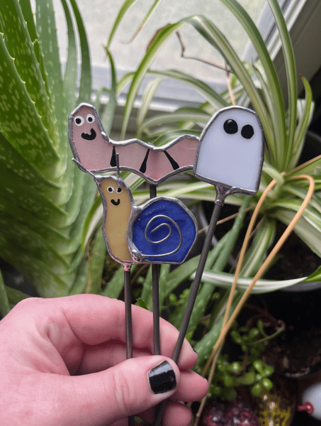 Picture for: Stained Glass Plant Stakes Workshop