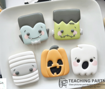 Image for Spooky Squares Halloween Cookie Decorating Class