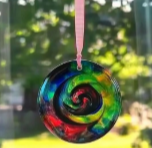 Image for Mrs. Peterson Art Class: Sun Projects! Cyanotypes & Sun Catchers