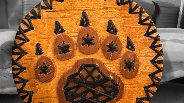 Course Birch Bark Medallion Workshop image 2