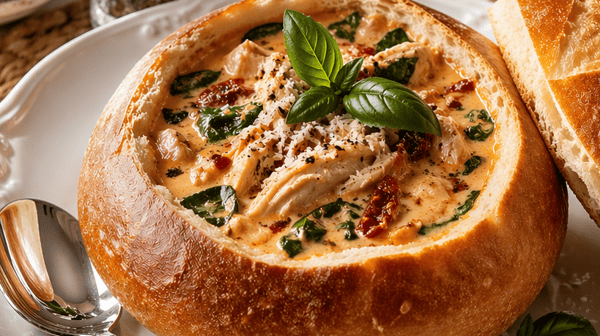 Course Soups & Bread Bowls: Marry Me Chicken Soup, Chicken Pot Pie Soup, & Homemade Italian Bread Bowls! image 2