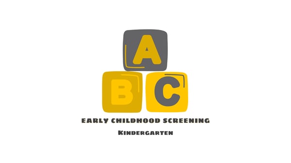 Image for Early Childhood Screening - Kindergarten
