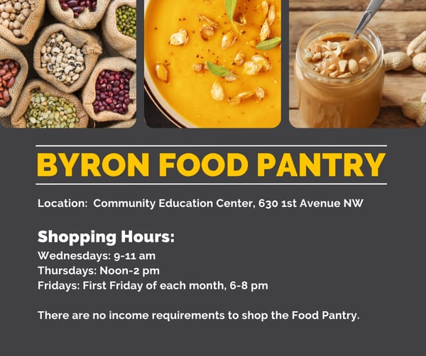 Picture for: Byron Food Pantry Donation