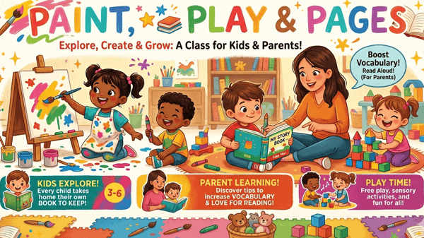 Picture for: Paint, Play & Pages: A Storytime Adventure!