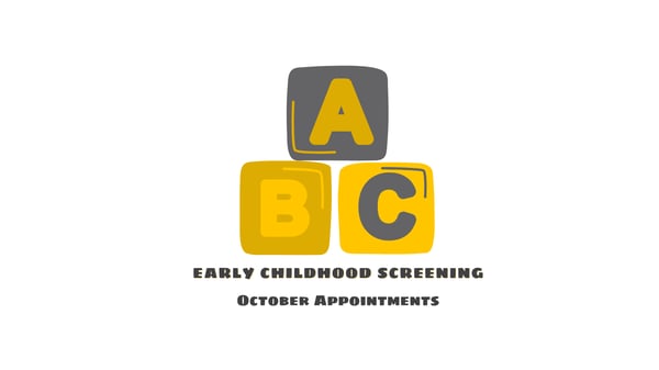 Image for Early Childhood Screening - October