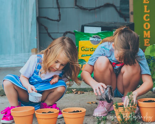 Gardening with the Granddaughters