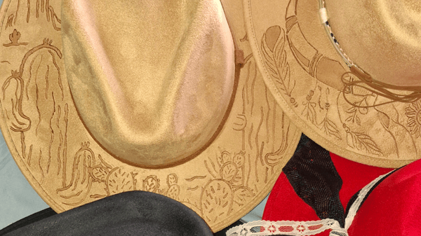 Picture for: Create Your Own Burnt Western Style Hat