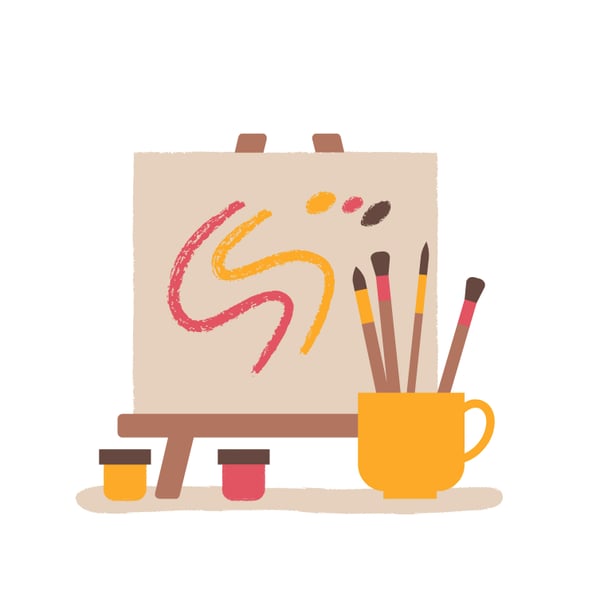 Picture for Sunshine & Roses Painting: Unique Flowers