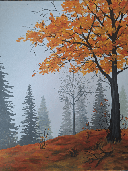 Picture for: Fall Tree Painting - Ages 16 and Older