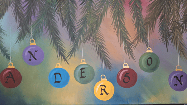 Picture for: Create Your Own - Family Holiday Ornaments on Canvas - Ages 16 and Older