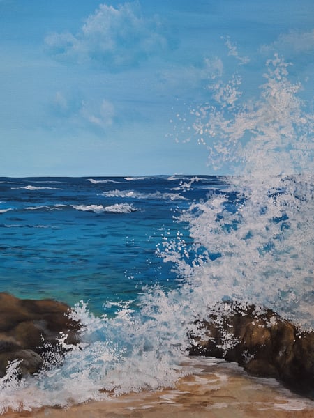 Picture for: Ocean Waves Painting Ages 16 and older
