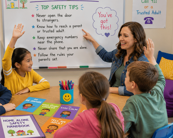 Picture for: F.A.S.T. Kids: Staying Safe While Home Alone (Ages 7-10years old)