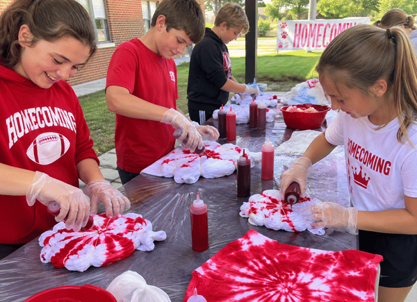 Picture for: Cardinal Homecoming Tie Dye Party! (Grades K-5) September 30th