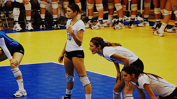 Picture for: Cardinal Volleyball Positional Training: Back Row