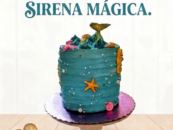 Picture for: Taller de Decoracion de Pasteles: Sirena Magica - Clase Basica de Decoracion (Clase en Espanol)