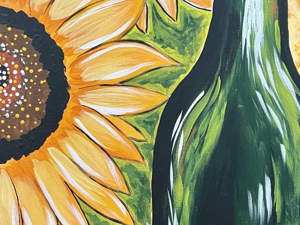 Picture for: Painting Class - Blooms and Bottle
