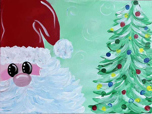 Picture for: "Parent & Me" Painting - Santas Coming