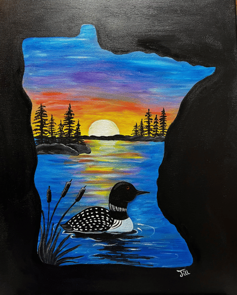 Picture for: Painting Class - Minnesota Loon