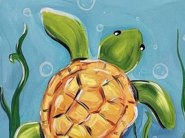 Picture for: "Parent & Me" Painting - Taking a Swim