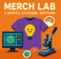 Picture for: Merch Lab: T-Shirts, Stickers, Buttons