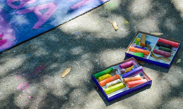 Picture for: Summer Sidewalk Chalk Art
