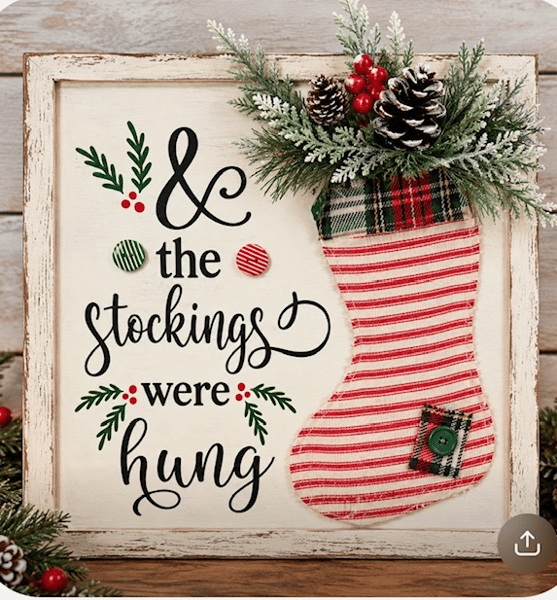 Picture for: A Girl and Her Crafts - The Stockings Were Hung