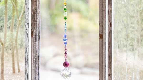 Picture for: Glass Bead Window Dangle