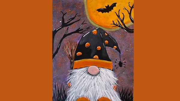 Picture for: Moonlit Gnome Acrylic Painting with Jacki Oltz