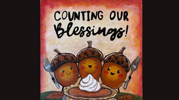 Picture for: Count Your Blessings Acrylic Painting With Jacki Oltz