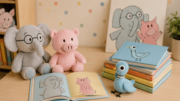 Picture for: Mo Willems with Mrs. McG (MHES)