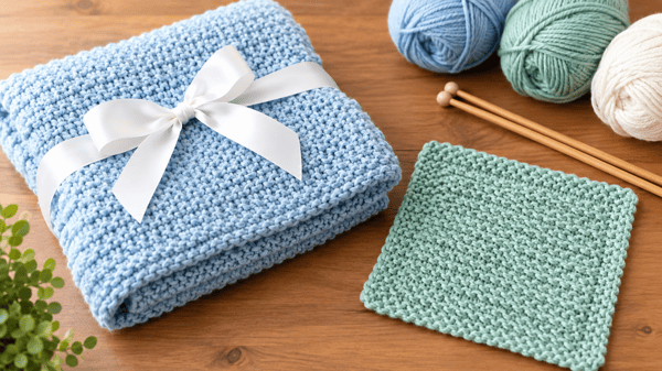 Picture for: Learn To Knit: Dishcloth or Baby Blanket