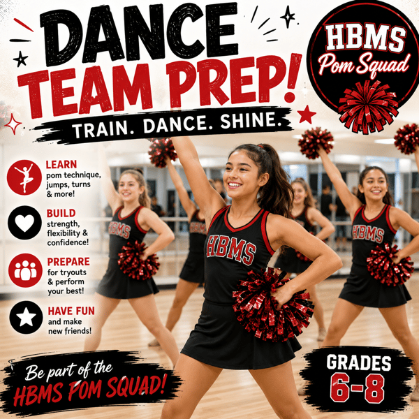 Picture for: Dance Technique and Tryout Prep for Grades 6th-8th