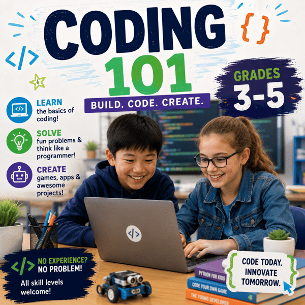 Picture for: Coding 101 for Grades 3-5