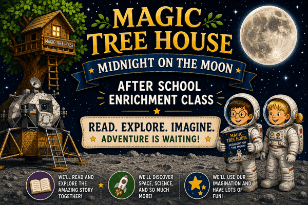 Image for Moon Mission Book Club: Magic Treehouse Adventure for Grades K-3