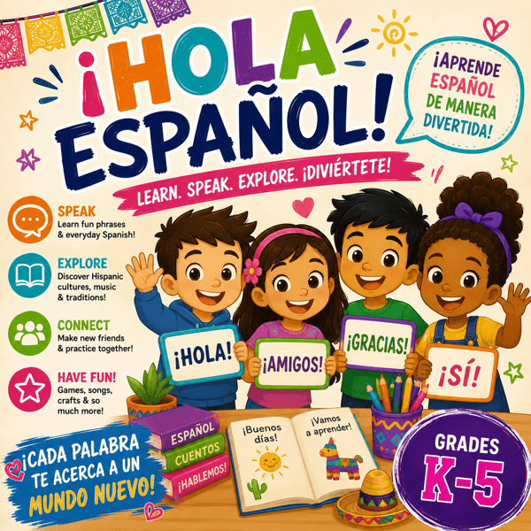 Picture for: ¡Hola Español! for Grades K-5