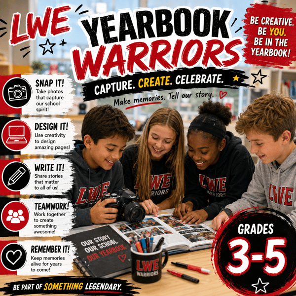 Picture for: LWE Yearbook Warriors for Grades 3-5