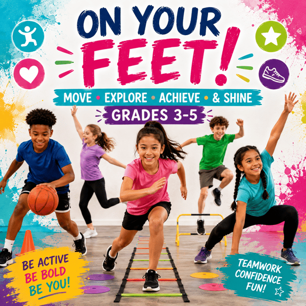 Picture for: On Your Feet - Move Explore Achieve & Shine for Grades 3-5