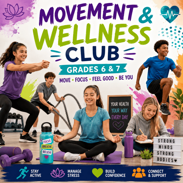 Picture for: Movement & Wellness Club for Grade 6th & 7th
