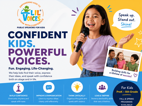 Picture for: Lil' Voices- Public Speaking & Confidence-Building for Grades 6-8