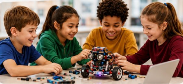 Picture for: AI & Robotics: Battle Bots (Compu Child) for Grades 1-5
