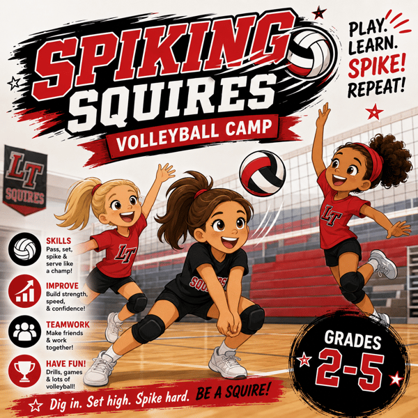 Picture for: Spiking Squires Volleyball Camp for Grades 2-5
