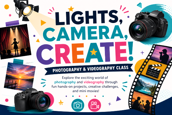 Picture for: Lights, Camera Create! for Grades 2-5