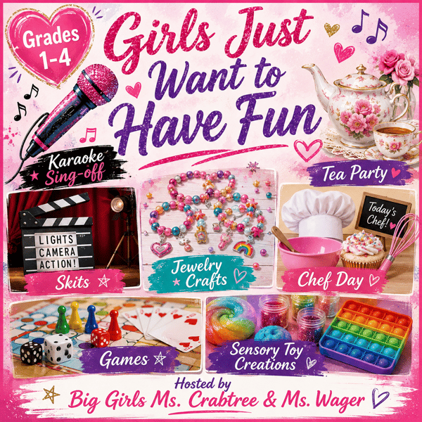 Picture for: Girl's Just Want To Have Fun at RHE for Grades 1-4
