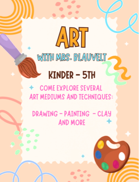 Picture for: Art with Mrs. Blauvelt for Grades K-5
