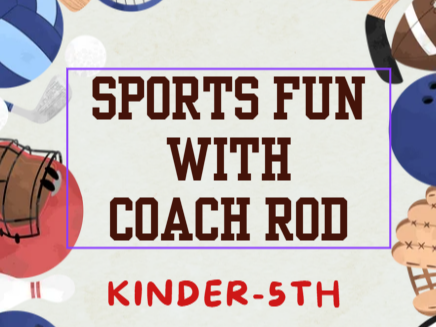 Picture for: Sports Fun with Coach Rod for Grades K-5