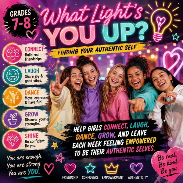 Picture for: What Light's You Up?  Finding your authentic self for Grade 7-8