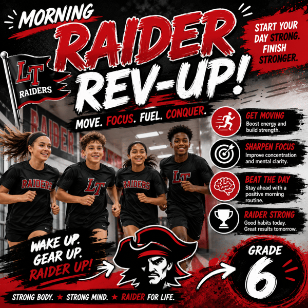 Picture for: Morning Raider Rev-Up for Grade 6